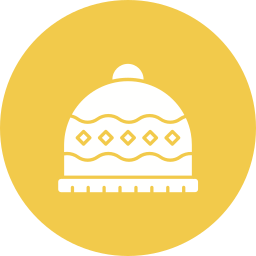 Зимняя шапка иконка