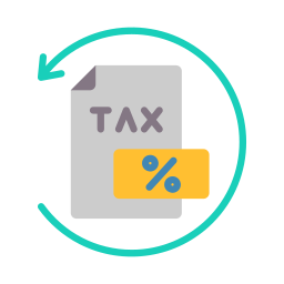 Tax return icon