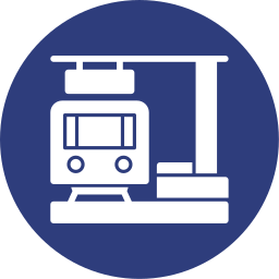 Железнодорожная станция иконка