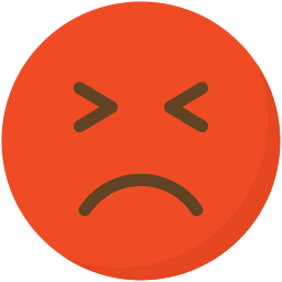 emoji enojado icono