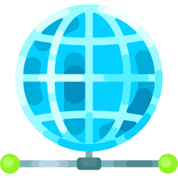 rete mondiale icona