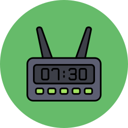 Smart clock icon