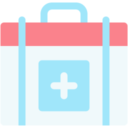 First aid kit icon