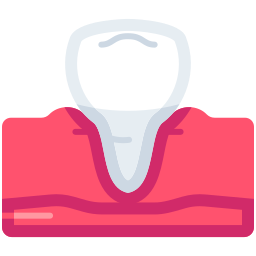 Incisor teeth icon