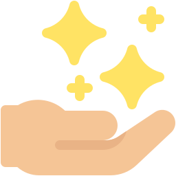 Hands and gesture icon