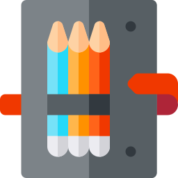 Pencil case icon