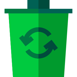 Lixeira de reciclagem Ícone