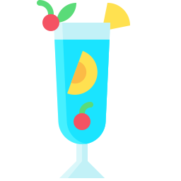 Blue hawaii icon