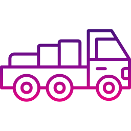 Pick up truck icon