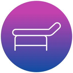 Łóżko zdrojowe ikona