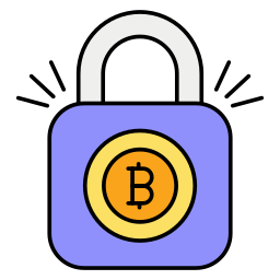 blokada bitcoina ikona