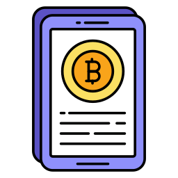 bitcoin mobile icona