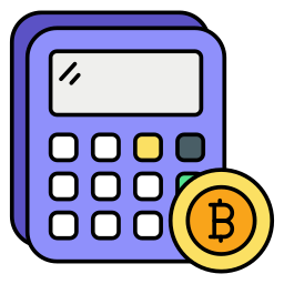 calcolatore bitcoin icona
