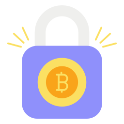 blokada bitcoina ikona