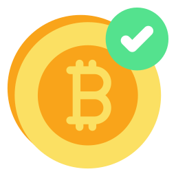 akceptacja bitcoina ikona