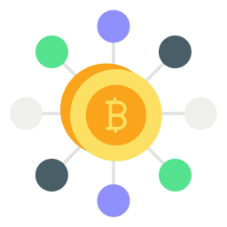 bitcoin-netwerk icoon