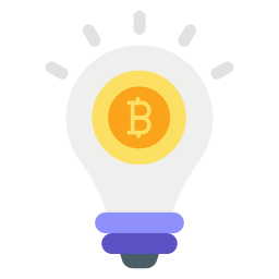 Bitcoin idea icon