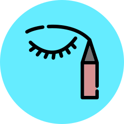 matite per eyeliner icona