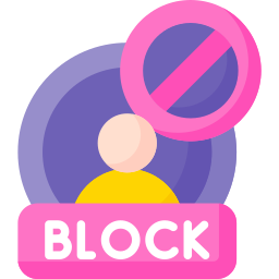 benutzer blockieren icon