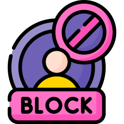 blokkeer gebruiker icoon