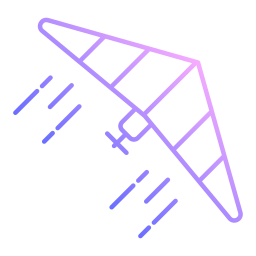 Hang glider icon