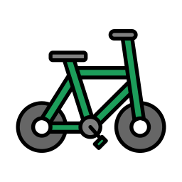 На велосипеде иконка