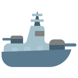 barco de batalla icono