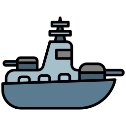 Battle ship icon
