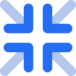 formaat van pijlen wijzigen icoon