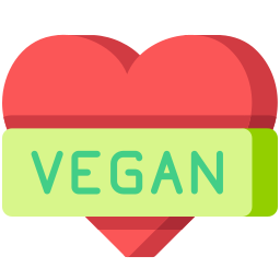 amor vegano icono