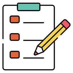 lista de verificación icono