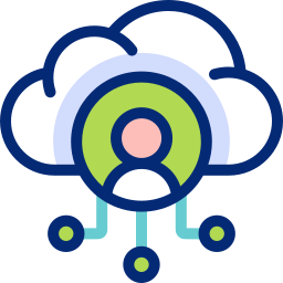 Cloud connect icon