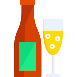 champagne Icône