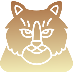 Norwegian forest cat icon
