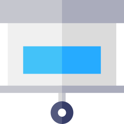 tela do projetor Ícone