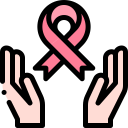 dia internacional contra o câncer de mama Ícone