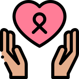 journée internationale contre le cancer du sein Icône