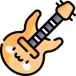 Rock guitar icon