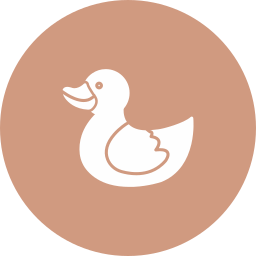 pato de goma icono