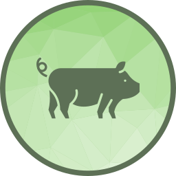 animal de granja icono