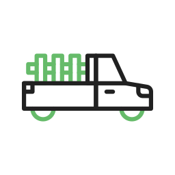 vehículo agrícola icono