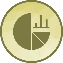 análisis de gráficos circulares icono