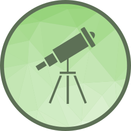 telescopio icono