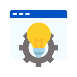 idea de innovación icono