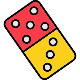 pieza de dominó icono