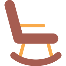 Rocking chair icon