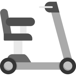 scooter de mobilité Icône