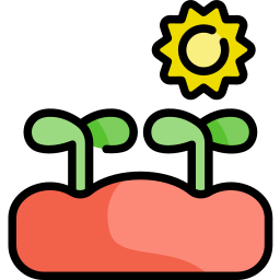 Growing plant icon