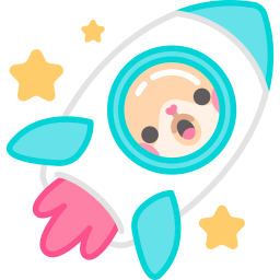 cohete sticker