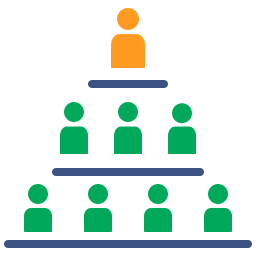 restructuration du personnel Icône